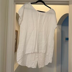 Elegant White Women's Blouse